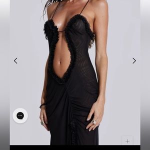 Black Dress! The brand is from Jaded London